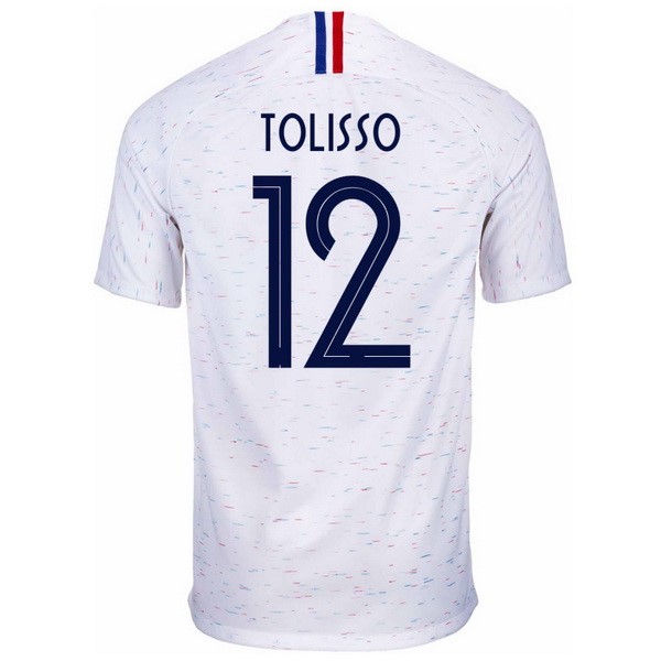 Camiseta Francia 2ª Tolisso 2018 Blanco